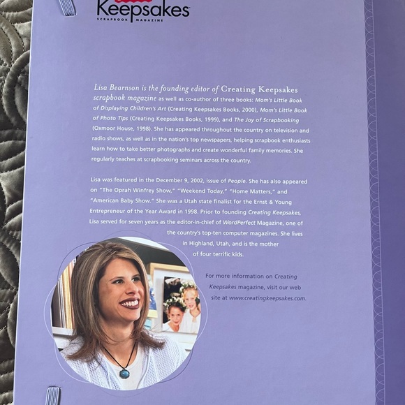 Scrapbooking with Lisa Bearnson Creating Keepsakes book❣️ - Picture 2 of 7